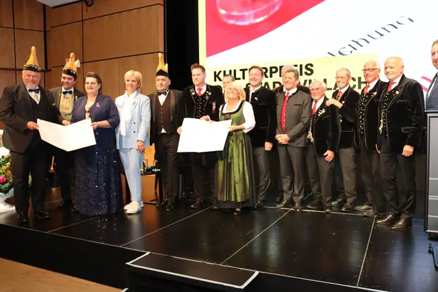 Am Donnerstag, dem 6. November, erhielten der Villacher Fasching und der Villacher Kirchtag den Kulturpreis der Stadt Villach im CCV. | Foto: MeinBezirk/Chiara Kresse