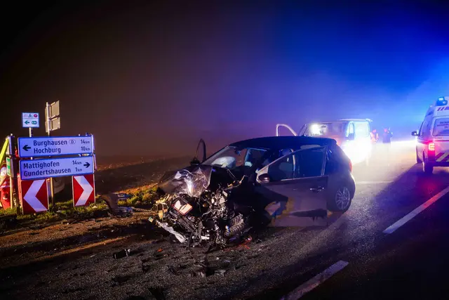 Frontalcrash in Eggelsberg | Foto: Scharinger