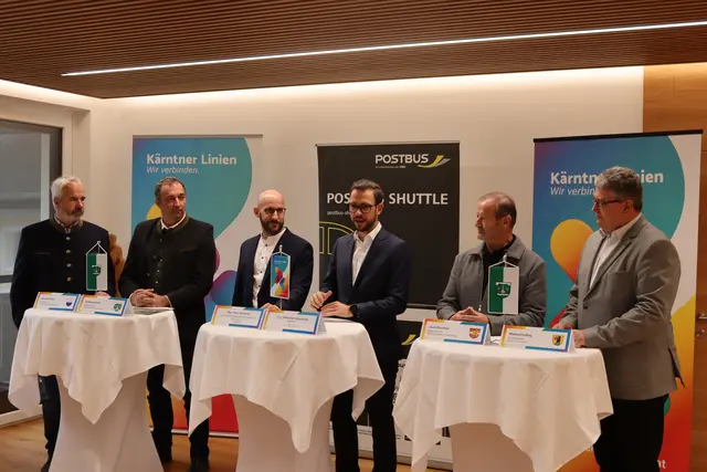 v.l.: Johannes Pirker, Wolfgang Krenn, Tibor Jermendy, Sebastian Schuschnig, Josef Brandner und Manfred Dullnig | Foto: MeinBezirk.at