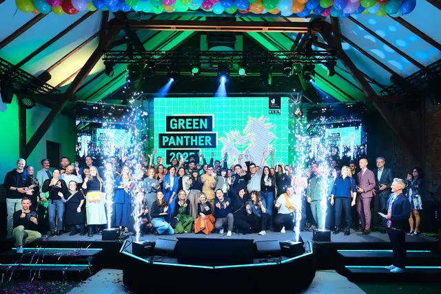 Jubel herrschte am Donnerstagabend bei den kreativen Köpfen der 38 Preisträger-Projekte. | Foto: Jakob Kotzmuth