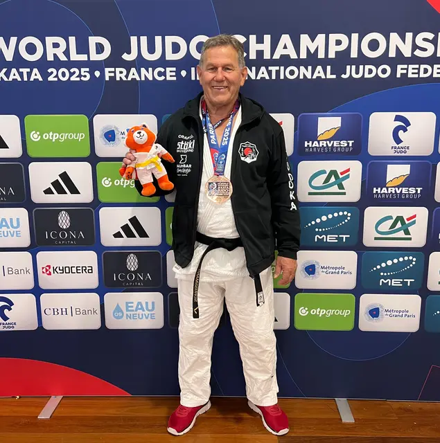 Alfons Schussmann gewann Bronze bei der Judo-Veteranen-WM in Paris. | Foto: United Judoka Pinzgau
