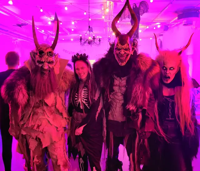 RK-Freiwilligenkoordinatorin Denise Schneider mit den Stabruchteifl´n | Foto: Rotes Kreuz Großweikersdorf