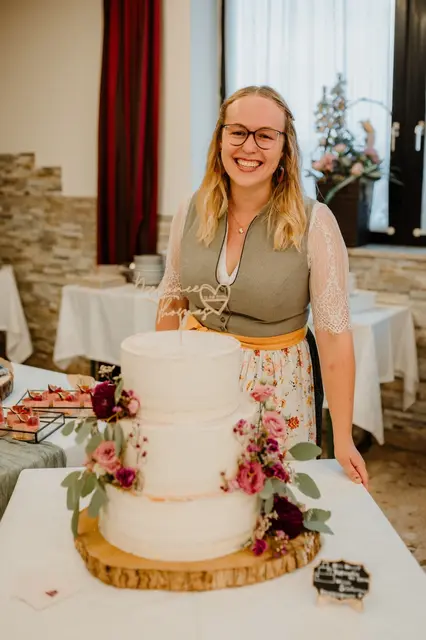 Katrin Maderegger betreibt die Schlosskonditorei in Lengau. | Foto: Maderegger