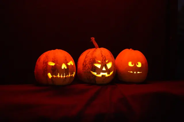 Drei sprechenden und singenden Kürbisse haben die zahlreichen Besucher ebenfalls wieder gut unterhalten. | Foto: Rotes Kreuz Großweikersdorf