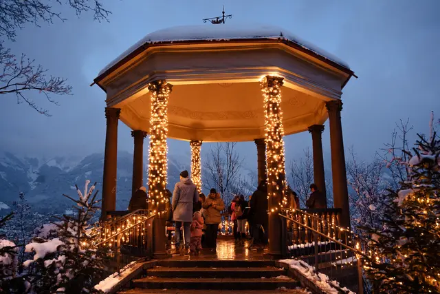 Von 14. November bis 21. Dezember 2025 findet der stimmungsvolle Christkindlmarkt „Kaiserweihnacht“ am Bergisel statt. | Foto: © Nils Lang