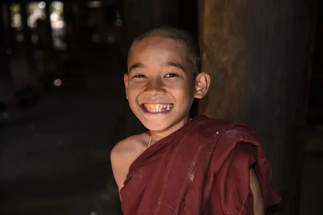 Buddhistischen Mönchen begegnen - beim Reisekino mit Sepp Puchinger. | Foto: Sepp Puchinger