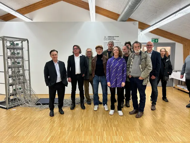 v.l.n.r.: Wolfgang Karnutsch, Klaus Wedenig, Giovanni Rindler, Daniel Milanovic, Reinhard Winter, Verena Tscherner, Peter Berger, Ferdinand Doblhammer, Destan Gashi, Günther Prokop, Gea Kalkhof | Foto: Foto LEMU