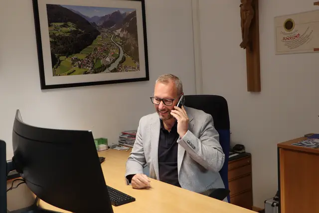 "Wenn alle zusammenhelfen ist vieles möglich", Bürgermeister Reinhard Raggl. | Foto: Thomas Seelos