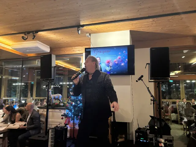 Graziano begeisterte mit seiner gefühlvollen Stimme und brachte italienisches Flair ins Ristorante Garda. | Foto: MeinBezirk/René Rebeiz