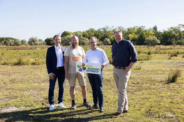 Die gemeinnützige BILLA-Stiftung "Blühendes Österreich" feiert ihr 10- jähriges Jubiläum. Im Burgenland werden Feuchtlebensräume in der Region Neusiedler See– Seewinkel und Waasen revitalisiert. | Foto: Stefan Zamisch