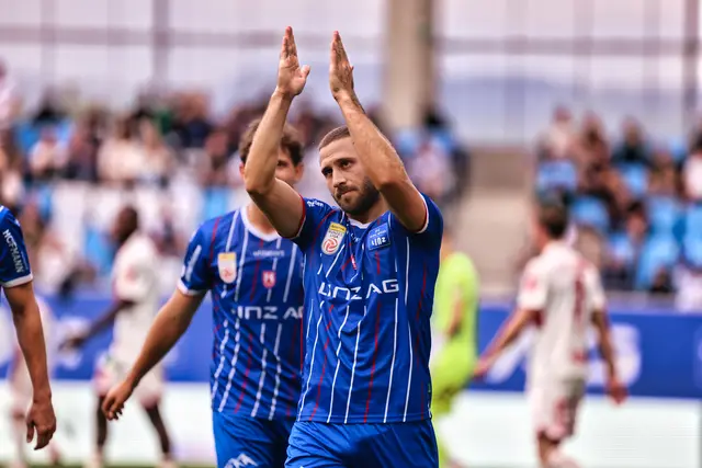 Hoffnungsträger Shon Weissmann ist in Ried gefordert: Blau-Weiß Linz stellt die zweitschwächste Offensive der Liga.  | Foto: B. Reischl