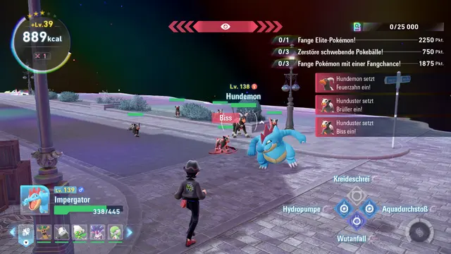 Das völlig neue Kampfsystem in Pokémon Legenden Z-A bricht mit dem klassischen rundenbasierten Ansatz der Pokémon-Reihe. | Foto: The Pokémon Company