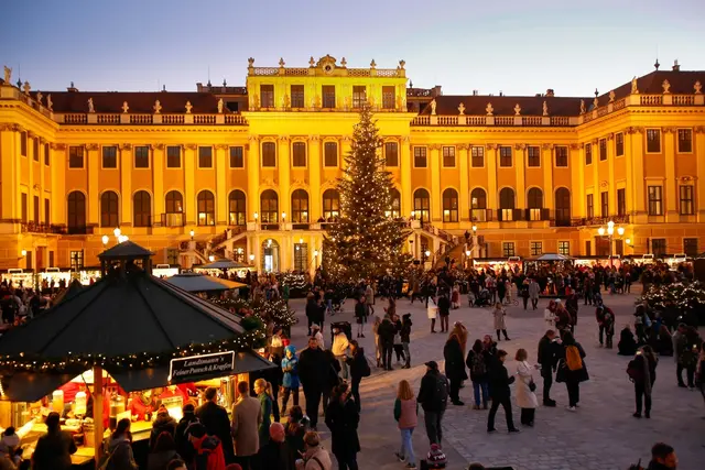 Der Christkindlmarkt am Schloss Schönbrunn. (Archivfoto) | Foto: Fally