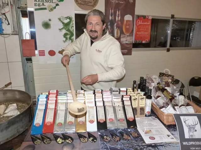 Knusprige Ergänzung zum Rotwein: Beim Rotweingut Prickler sorgten die veredelten Kürbiskerne von derKern für ein besonderes Geschmackserlebnis. | Foto: Vanessa Wittmann