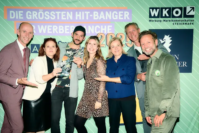 Green Panther in Gold für die Erlebnisregion Graz und die Agentur henx | Foto: Jacob Kotzmuth