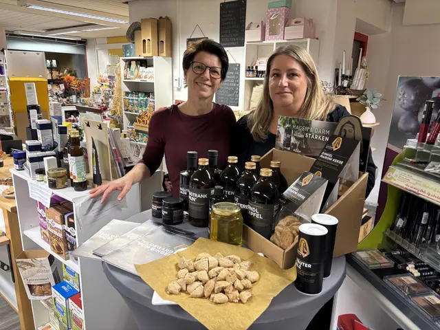 Neben gesunden Snacks gab's im Laden von „Rundum gesund“ in der Kirchstraße 23 minus 10 Prozent auf alle Sonnentor-Produkte.