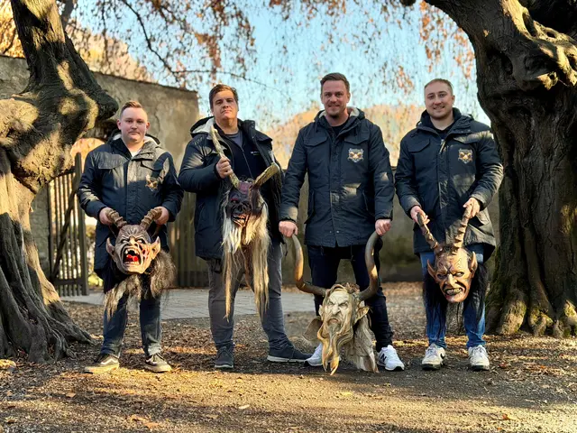Vor allem dem engagierten Vorstandsteam und den rund 50 freiwilligen Helfern – darunter Vereinsmitglieder, Angehörige und Freunde gebührt besonderer Dank, so Obmann Frenzl. Im Bild: Nico Wölfl, Marcel Kraus, Florian Frenzl (Obmann), Mark Berchthaler (Obmann Stv.) (v. l.). | Foto: Freiensteiner Teifl
