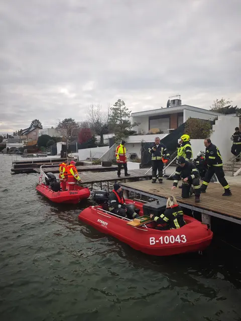 Am Samstag kam es am Neufelder See zu einem tödlichen Tauchunfall. | Foto: Bezirksfeuerwehrkommando Eisenstadt-Umgebung