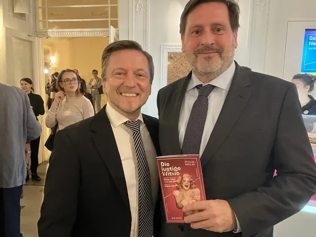 Andreas Gergen mit Ex-Bürgermeister Stefan Szirucsek | Foto: Stockmann