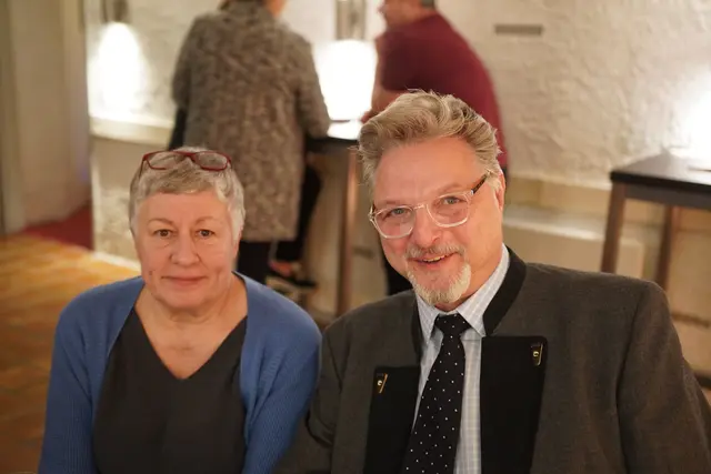 Beatrice Schmid und Ernst Keller.