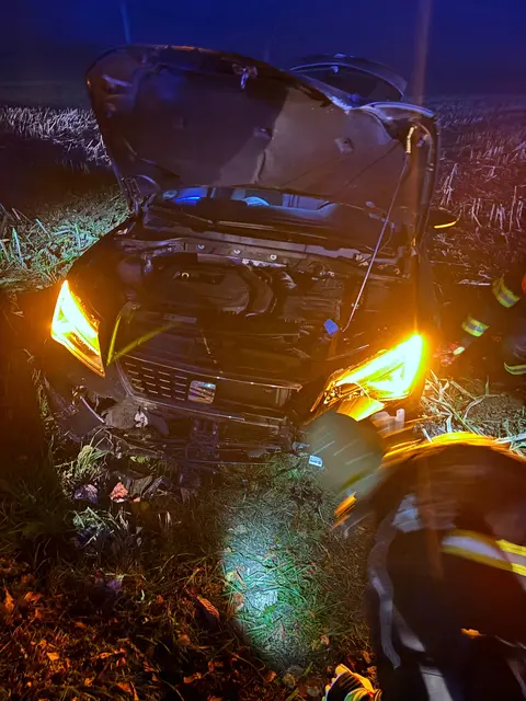 Die Lenkerin blieb beim Unfall zum Glück unverletzt.  | Foto: FF Preinsbach