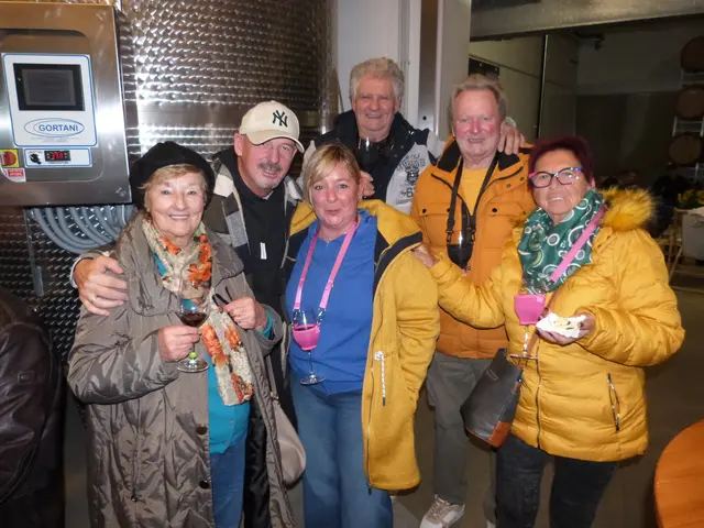 Auf ein tolles Weinjahr wurde angestoßen! | Foto: Vanessa Wittmann