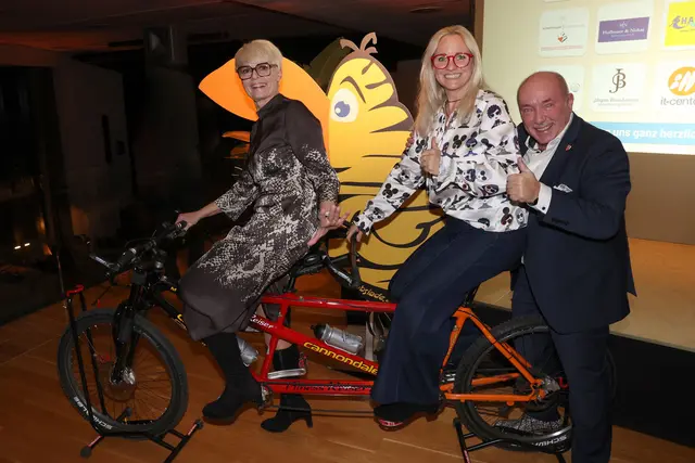 Bürgermeisterin Ulrike Schachner, Ybbsiade Intendantin Eva Zemanek, StR Peter Blessky | Foto: Gerald Riedler