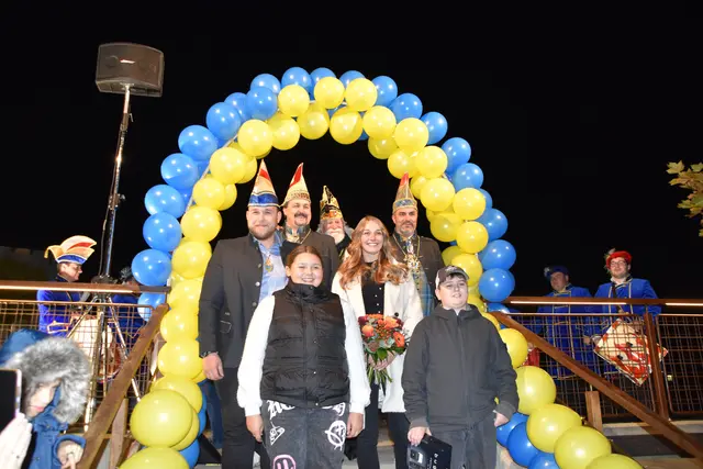 Prinzenpaar und Kinderprinzenpaar aus dem Vorjahr | Foto: MeinBezirk.at/Michaela Erlacher