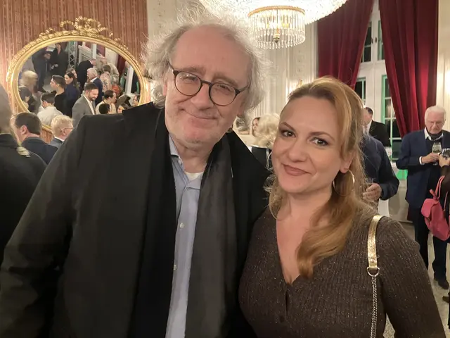 Thomas Enzinger, Intendant der Lehár-Spiele Bad Ischl und Ivana Zdravkova (Sylviane) | Foto: Stockmann