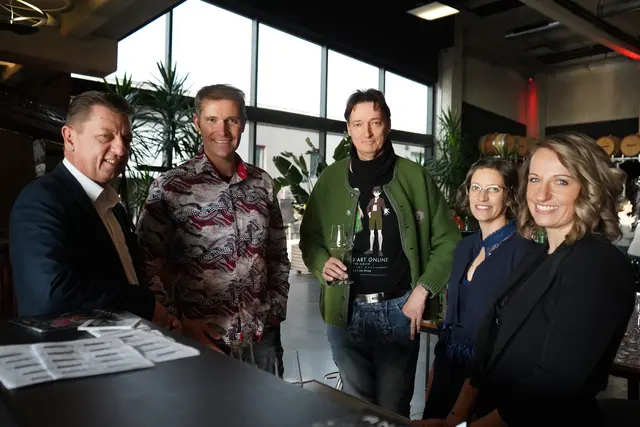 Winzer und Pioniergeist Erich Scheiblhofer, Bettina Scheiblhofer, Bruder DI Harald Scheiblhofer | Foto: Andrea Glatzer