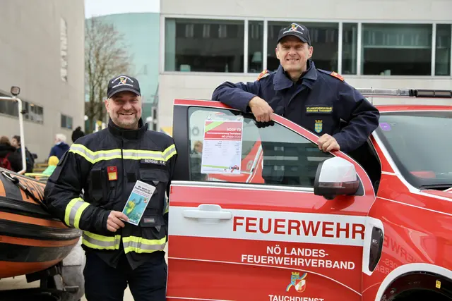 Christian Pfeiffer und Richard Berger