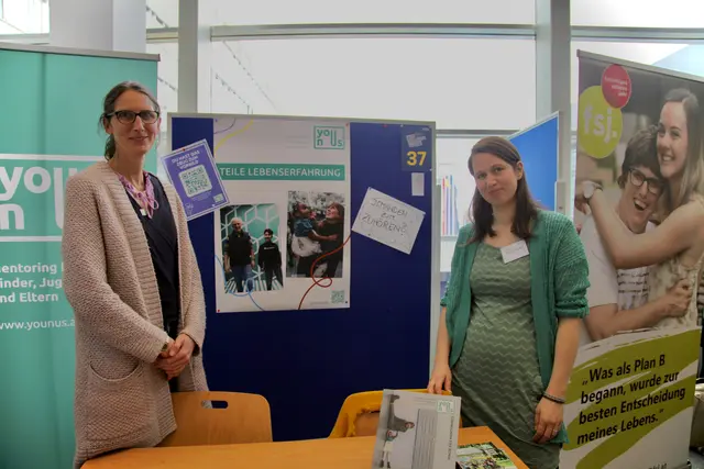 Christina Narval - Regionalmanagement "younus" Niederösterreich
Katharina Aschauer - Mentoring-Beraterin "younus" Niederösterreich 