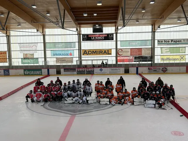 Die U11-Teams der KSV Juniors, LE Kings Juniors, 99ers Juniors sowie Ultras Spittal (v. l.) lieferten sich spannende Spiele beim Turniertag der österreichischen Bundesliga in Leoben. | Foto: LE Kings