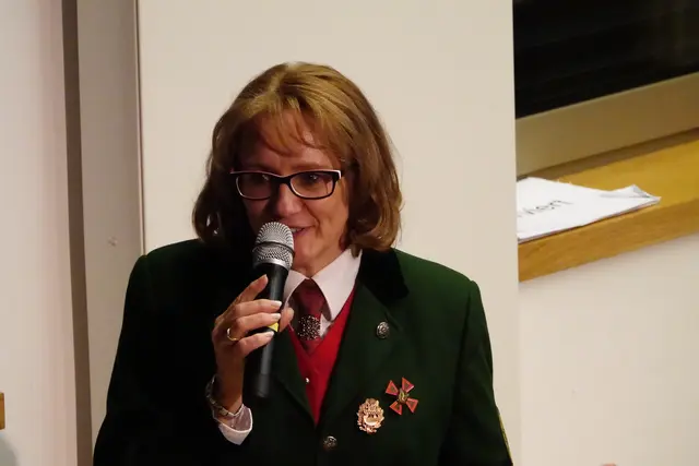 Obfrau der Stadtkapelle St. Andrä Astrid Stippich.