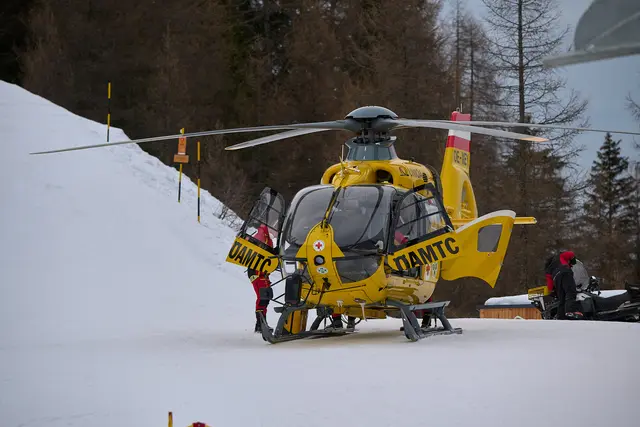 Per Hubschrauber ins Spital. | Foto: Zeitungsfoto.at / Symbolbild