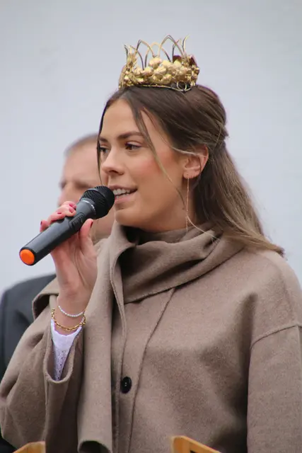 die burgenländische Weinkönigin Maria IV  | Foto: Eduard Wimmer