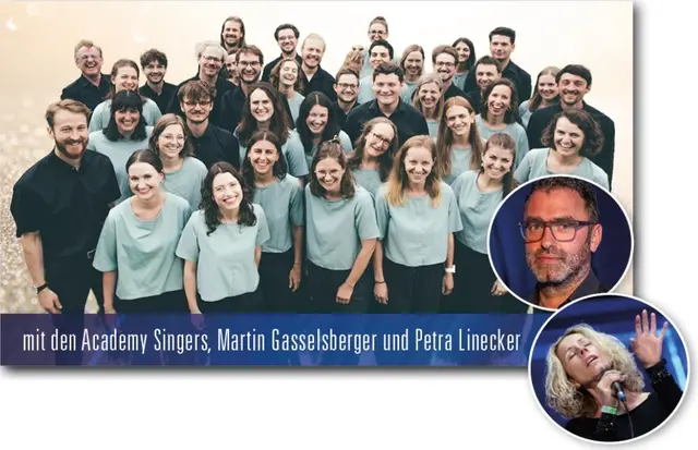 Foto: Academy Singers: Hanna Engelmann - M. Gasselsberger: Rudi Ferder