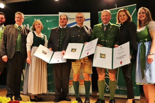 Drei Kammermedaillen gingen nach Semriach | Foto: Edith Ertl
