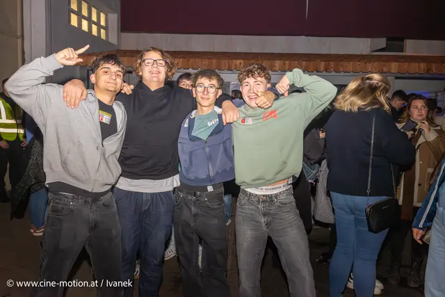 Lorenz H., Jonas K., Paul und Nils R.(vlnr). - Spaßfaktor im Vordergrund. | Foto: www.cine-motion.at / Ivanek