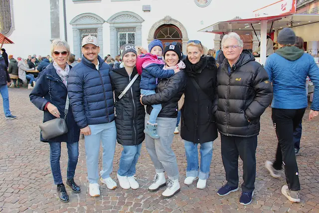 Familienausflug zum Kiachlfest nach Hall