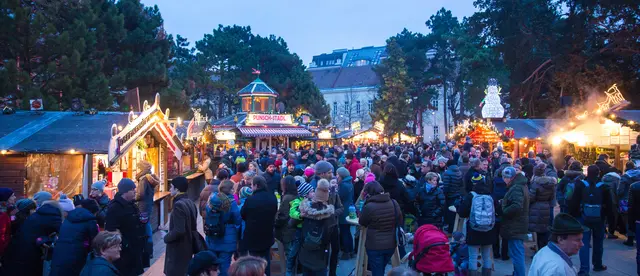 Das Weihnachtsdorf am Campus der Uni Wien.  | Foto: MAGMAG Events &amp; Promotion Gmbh