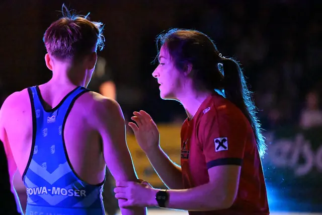 Martina Kuenz hat ihre Kämpfer bestens eingestellt | Foto: Bernhard Walder