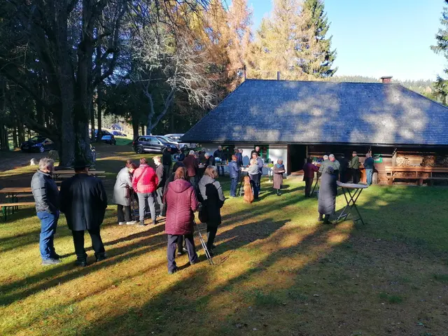 Im Anschluss wurde zu einer stärkenden Agape geladen!