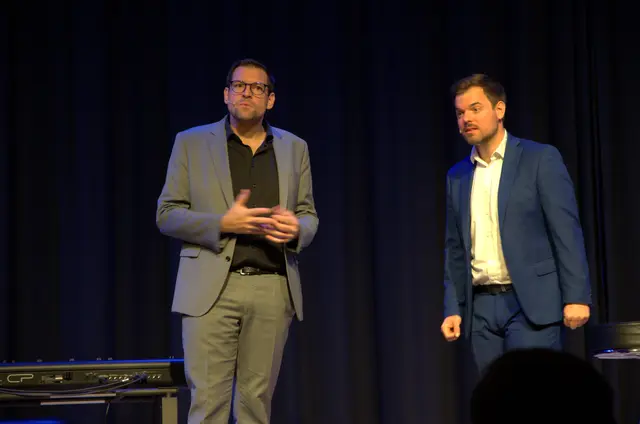 Humor &amp; Musik - eine Mischung, die überzeugte. 