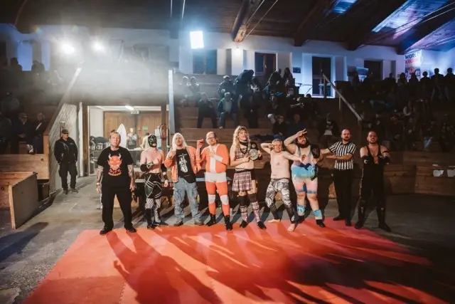 Das Wrestling Team | Foto: SlamaRama 2025 - Magdalena Holleis