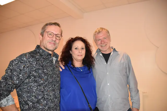 Christian und Brigitte Gold mit Otto Urbanek. | Foto: Mirjam Preineder