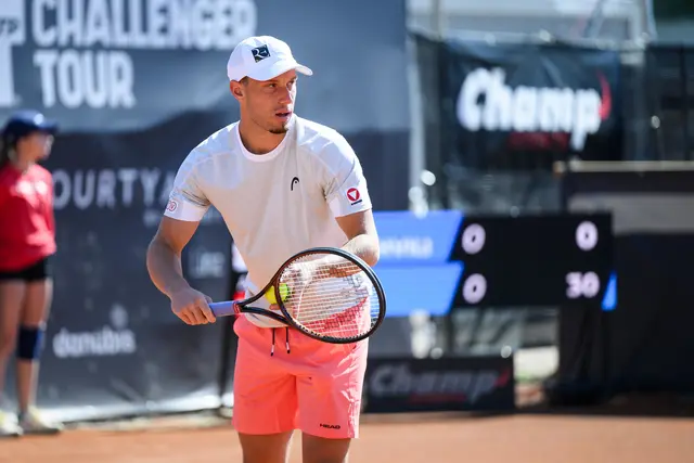 Im Nachwuchs war Kipcak mit Österreichs Nummer eins Filip Misolic Doppelstaatsmeister. Nach einer längeren Verletzung tauschte er den Tennisschläger gegen die Trommel.  | Foto: GEPA