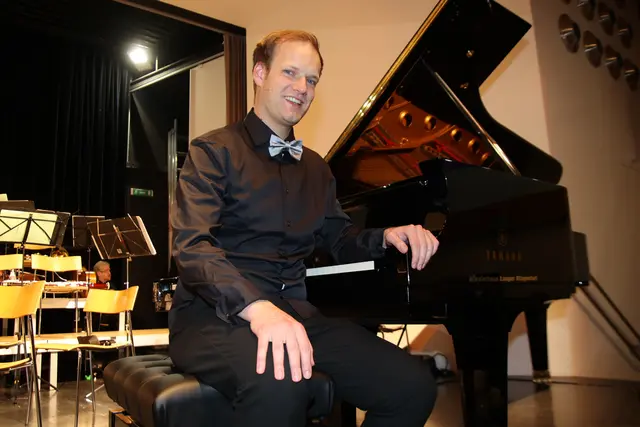 Marcus Paul Hasenauer interpretierte das Klavierkonzert Nr. 4 von Beethoven.