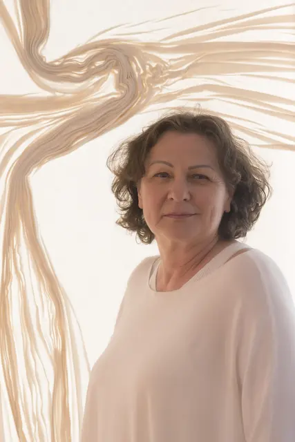 Die Künstlerin Margit Wimmer-Fröhlich. | Foto: Margit Wimmer-Fröhlich