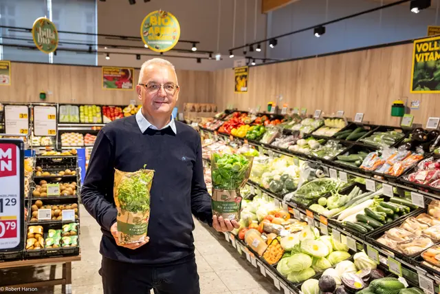 Der Supermarkt beim Bahnhof in Scheibbs steht ab sofort unter der Leitung des frischgebackenen Billa-Kaufmanns Erwin Stadler. | Foto: Robert Harson/BILLA AG